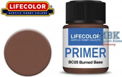 Image de LIFECOLOR LC-BC05 BC05 Grundierung - Apprêt brûlé 22 ml