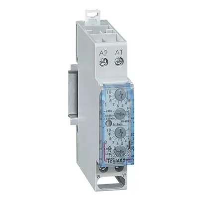 Produktbild von Legrand Zeitrelais, taktgebendes Relais (analog), Anschlussspannung 12… 230 VAC/DC,1TE 004742