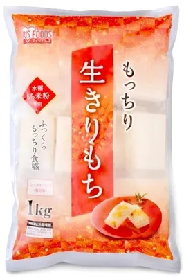 Immagine prodotto di Iris Foods | Dolce di riso giapponese Kirimochi - 1 kg - Riso glutinoso - Snack giapponesi - Mochi