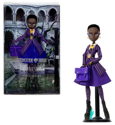 Image de Poupée Monster High : Wednesday, Bianca, Barclay