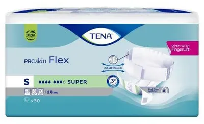 Produktbild von Tena Flex Inkontinenzhosen Größe S (Small), 3x30 Stück Gesamtpackung