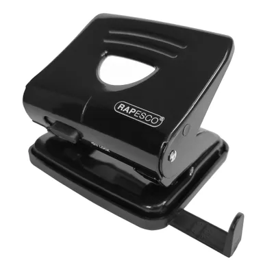 Obrázok produktu pre Rapesco 825 - 25 Blätter - Schwarz - Flacher Clinch - Metall - 410 g