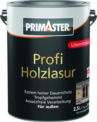 Produktbild von Primaster Profi Holzlasur 2,5 L palisander