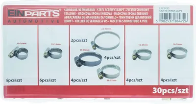 Zdjęcie produktu dla Zaciski ślimakowe 1057 mm STAL 30 sztuk
