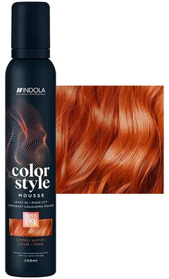 Produktbild von Indola CSM Kupfer 200ml Color Style Mousse, KI-generiertes Bild