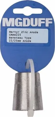 Image de MGDuff Anode zinc tige CMAN240 ø40mm