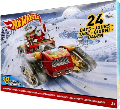 Produktbild von Hot Wheels Adventskalender 2017