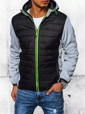 Produktbild von Dstreet Übergangsjacke für Männer Misheeh grau L