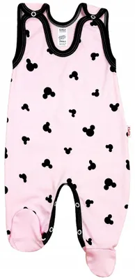 Produktbild von KLEKLE Strampler mit Maus-Print, Rosa, Größe 68