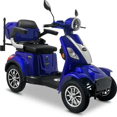 Produktbild von Rolektro, E-Quad 25 V.3 Lithium, Blau, 60V-30Ah Akku, 1000 Watt