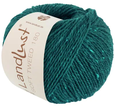 Produktbild von Lana Grossa - Landlust Soft Tweed 180 0130 petrolgrün meliert