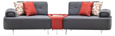 Produktbild von Großes 4-Sitzer Sofa Couch Vier-Personen-Sofa Familien Couchen Big Möbel