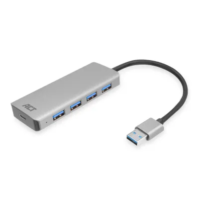 Zdjęcie produktu dla 4-portowy koncentrator USB 3.1 z zewnętrznym zasilaczem