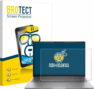 Produktbild von Für HP ZBook 8 G1i 16" Schutzfolie BROTECT Displayschutz Display Schutz Folie Klar Transparent