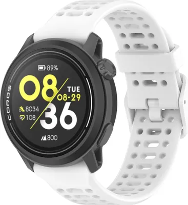 Produktbild von INF Silikon-Uhrenarmband für COROS PACE 3 Weiß