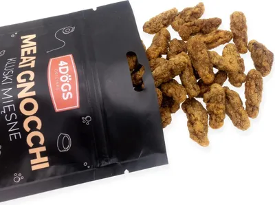 Immagine prodotto di 4DOGS Bocconcini per cani Polpette con anatra e corna di cervo 100g