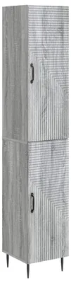 Obrázok produktu pre Sada skríň 2 pcs Sivý Sonoma 33 x 34,5 x 89,5 cm