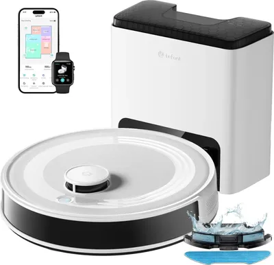 Obrázek produktu pro Robotický vysavač a mop, sací výkon 6000 Pa, laserová navigace, M2 PLUS