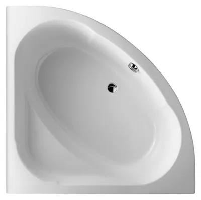 Image de JACOB DELAFON Baignoire bain-douche d'angle 135 x 135 Domo