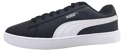 Image de Puma Rickie Classic : chaussures de sport basses pour hommes, couleur noire, style décontracté
