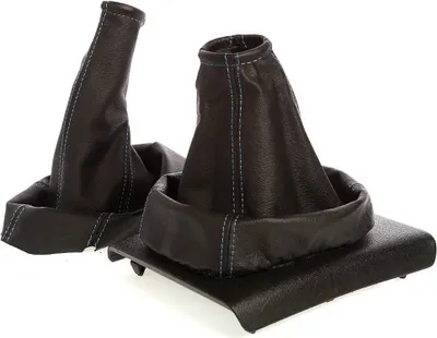 Produktbild von Schaltsack + Handbremssack passend für Opel Astra G Bj. 1998-2009 Blaue Naht
