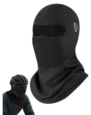Productafbeelding van Wintermuts/Balaclava, warm en ademend, met openingen voor een bril, geschikt voor motorrijden, fietsen en skiën, zwart