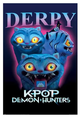 Immagine prodotto di K-Pop Demon Hunters - Poster "Derpy" PM13487 (91,5 cm x 61 cm) (Confezione)