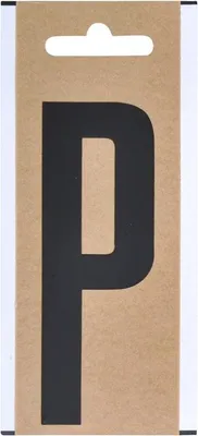 Obrázok produktu pre Štítok "P" 10 cm