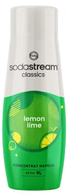 Produktbild von SodaStream 1424226490, Karbonisierungssirup, Grün, Grau, Gelb, Zitrone, Limette, 440 ml, 9 l, 1 Stück(e)