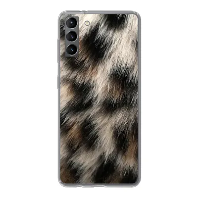 Produktbild von MuchoWow® Handyhülle Schutzhülle Hülle für Samsung Galaxy S21 Plus Nahaufnahme Pantherdruck Silikon Softcase Handy Hülle - Handy-Tasche