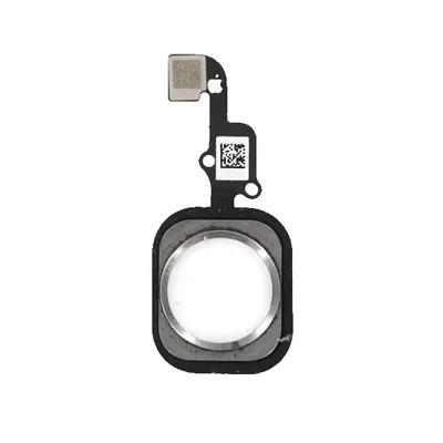 Produktbild von Homebutton + Flexkabel für iPhone 6s / 6s Plus, silber