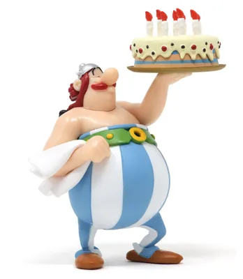 Produktbild von Plastoy Asterix Obelix Figur One Size