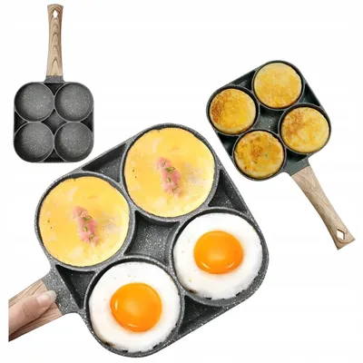 Obrázek produktu pro Nepřilnavá pánev na 4 vajíčka a lívance