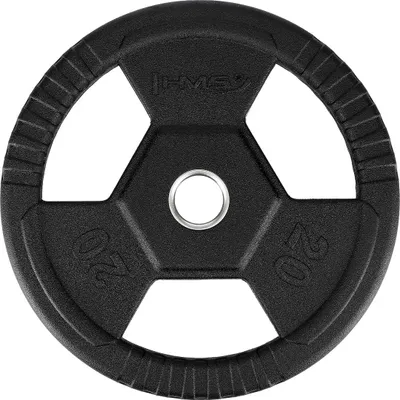 Zdjęcie produktu dla Obciążnik olimpijski 20 kg - czarny