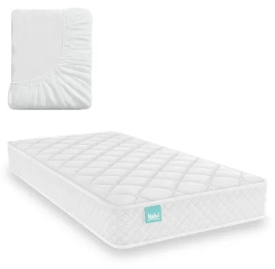 Imagen del producto de Colchón para cuna de espuma adaptativa, 70 x 140 cm, hipoalergénico, para cuna de bebé