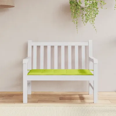 Produktbild von Eleganten-Stil Gartenbank-Auflage Hellgrün 120x50x3 cm Oxford-Gewebe DE53198