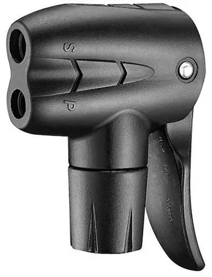 Produktbild von Beto Doppelpumpenkopf für Standpumpe Auto/Presta Ventil