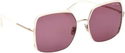 Immagine prodotto di Tom Ford - Occhiali da sole a farfalla "Raphaela" da donna SY544 (Taglia unica) (Oro)
