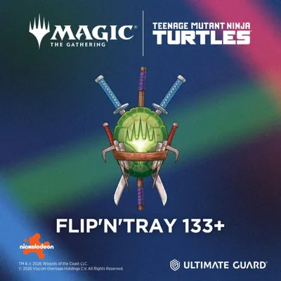 Produktbild von Ultimate Guard Flip'n'Tray 133+ Xenoskin für Magic: The Gathering | Teenage Mutant Ninja Turtles - Last Ronin