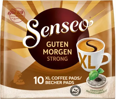 Immagine prodotto di Senseo, Cialde di caffè, Guten Morgen Strong XL, 10 er, 125 g