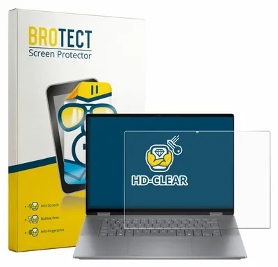 Produktbild von Für HP OmniBook X Flip 2-in-1 AI 16-cc0796ngx Schutzfolie BROTECT Displayschutz Display Schutz Folie Klar Transparent