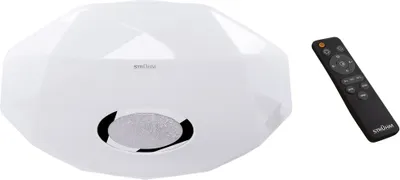 Immagine prodotto di Lampada da soffitto a LED in metallo con dimmer IP44 cambio colore 4200 K 3090 lm D: 39,5 cm rotonda bianca moderna
