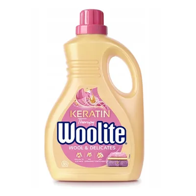 Produktbild von Woolite delikatny płyn do prania ubrań i wełny Keratin Therapy 1,8 L/ 30 prań