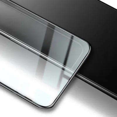 Produktbild von Bizon Glass Edge Panzerglas für Moto G9 Power, Schwarz