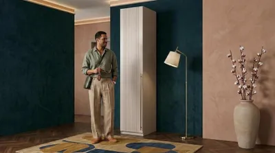 Obrázok produktu pre Einzelschrank Stil modern weiß Praktisch bequem Schlafzimmer