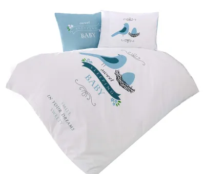 Productafbeelding van Babybeddengoed set - 3-delig - 100x135 cm - 100% katoen