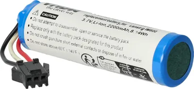 Produktbild von vhbw Akku kompatibel mit Altec Lansing IMT520, IM600, IMT702, IMT600, IMT620 Lautsprecher Boxen Speaker (2200 mAh, 3,7 V, Li-Ion)