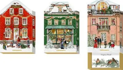 Produktbild von Adventskalender-Schachtel - Mein kleines Weihnachtshaus