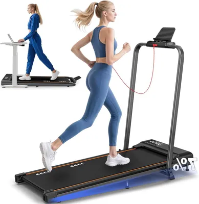 Zdjęcie produktu dla Loopband - Domowy loopband - Urządzenie do chodzenia - Sprzęt fitness - Taśmociąg - Składana konstrukcja