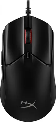 Produktbild von HP HyperX Pulsefire Haste 2/Herní/Optická/Pro praváky/26 000 DPI/Drátová USB/Černá
